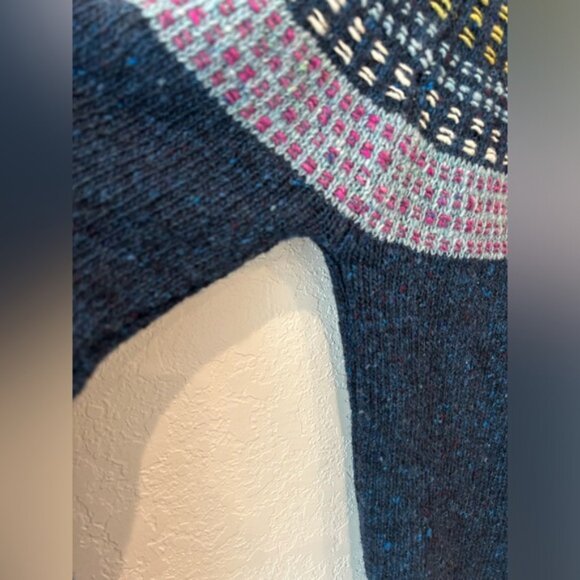 Celtic & Co Fair Isle 100% Pure Wool Knit Multicoloured Sweater - Picture 4 of 7